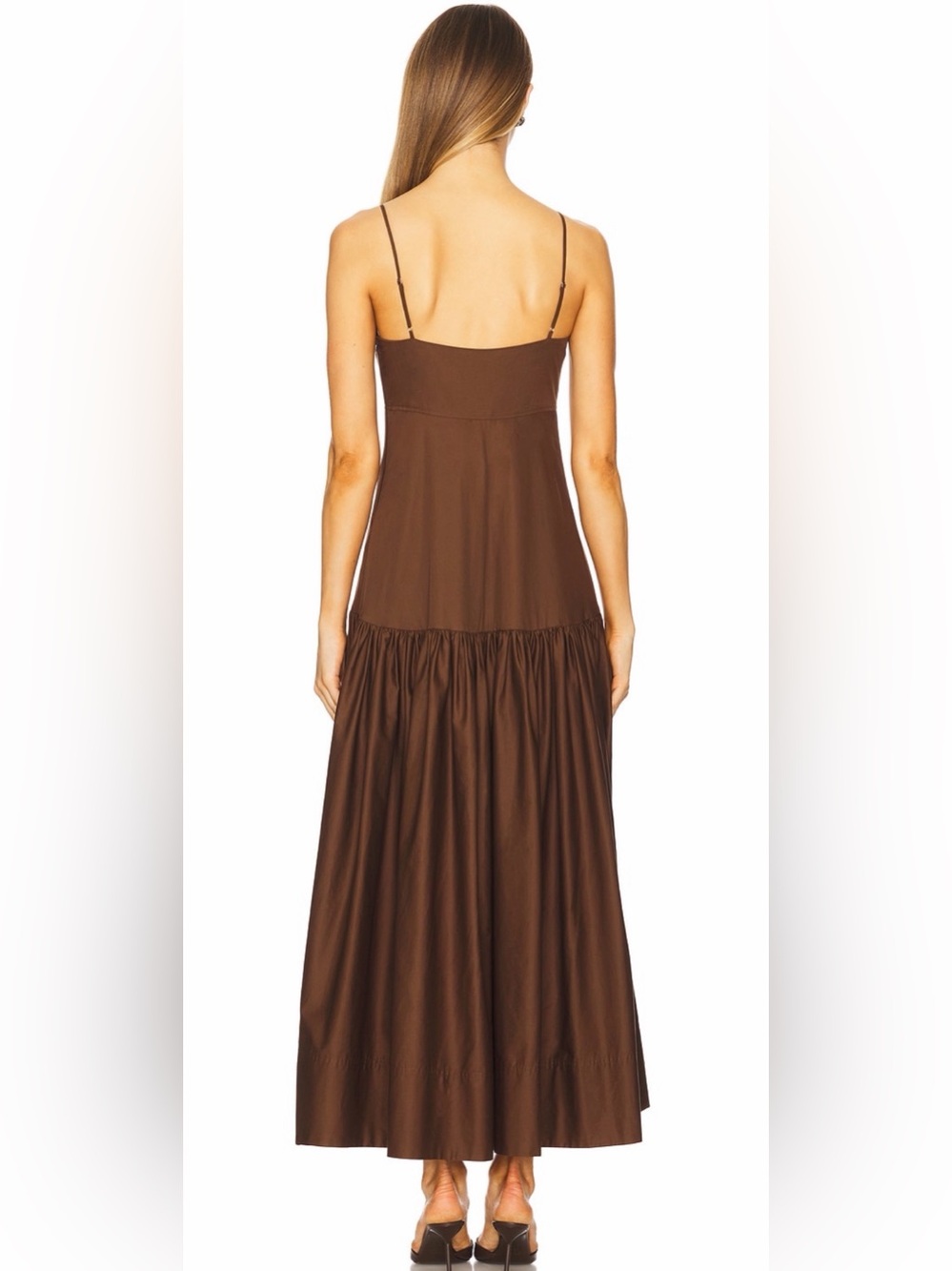 A.L.C. Harper Dress in Chocolate Brown - Picture 11 of 12